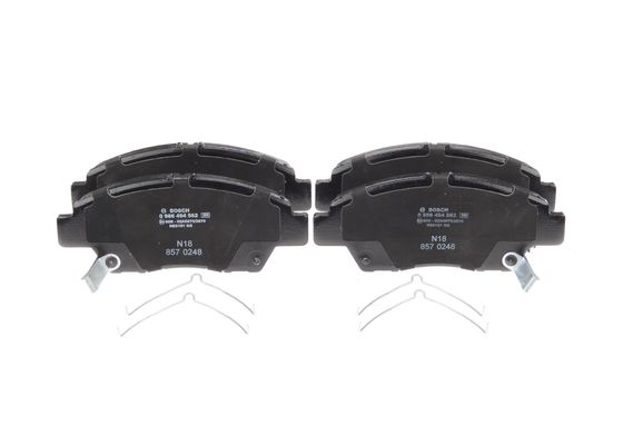 Jeu de 4 plaquettes de frein | BOSCH