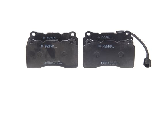 Jeu de 4 plaquettes de frein | BOSCH