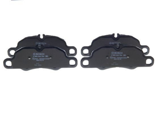 Jeu de 4 plaquettes de frein | BOSCH