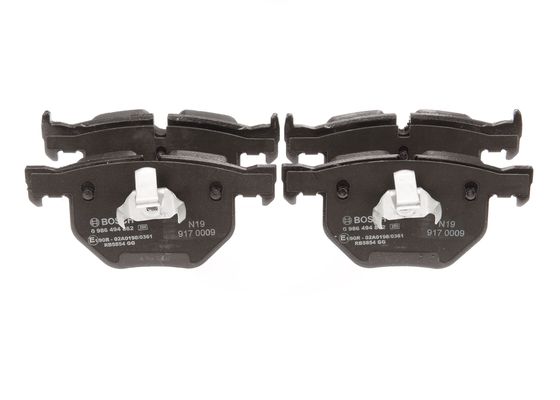 Jeu de 4 plaquettes de frein | BOSCH