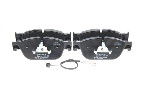 Jeu de 4 plaquettes de frein | BOSCH