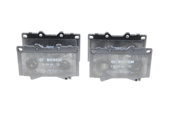 Jeu de 4 plaquettes de frein | BOSCH