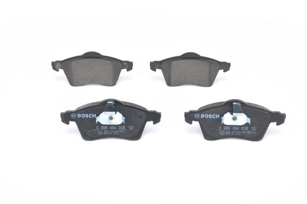 Jeu de 4 plaquettes de frein | BOSCH