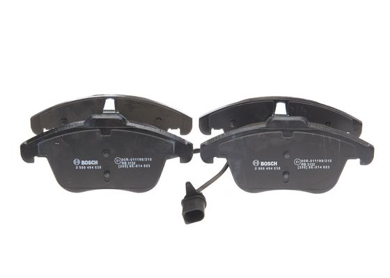 Jeu de 4 plaquettes de frein | BOSCH