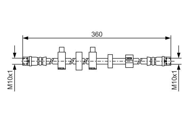 Flexible de frein | BOSCH