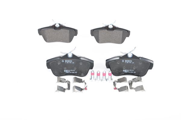 Jeu de 4 plaquettes de frein | BOSCH
