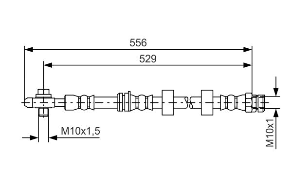 Flexible de frein | BOSCH