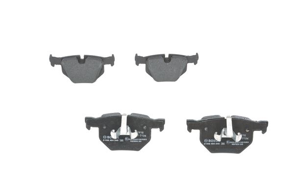 Jeu de 4 plaquettes de frein | BOSCH