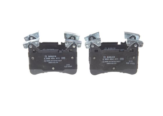 Jeu de 4 plaquettes de frein | BOSCH