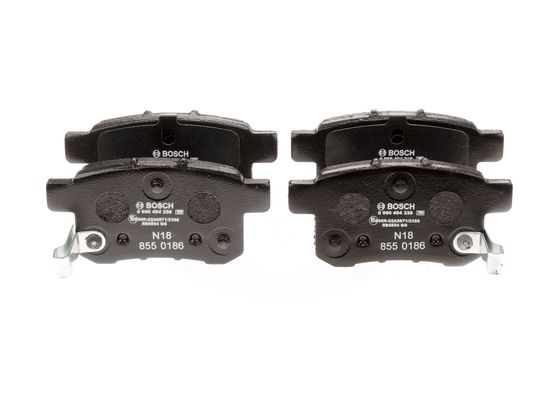 Jeu de 4 plaquettes de frein | BOSCH