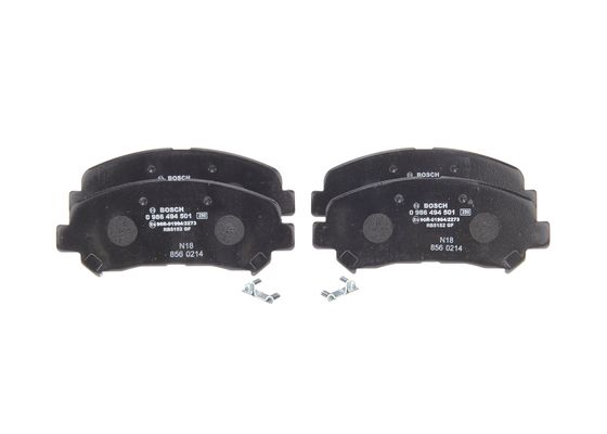 Jeu de 4 plaquettes de frein | BOSCH