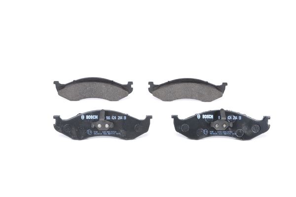 Jeu de 4 plaquettes de frein | BOSCH