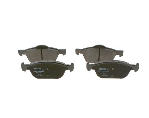 Jeu de 4 plaquettes de frein | BOSCH