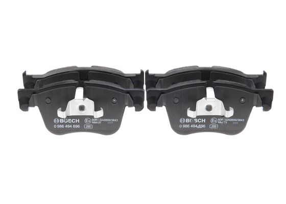 Jeu de 4 plaquettes de frein | BOSCH