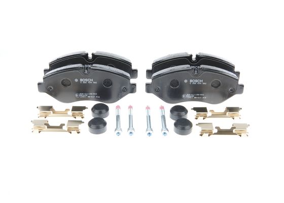 Jeu de 4 plaquettes de frein | BOSCH