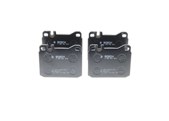 Jeu de 4 plaquettes de frein | BOSCH