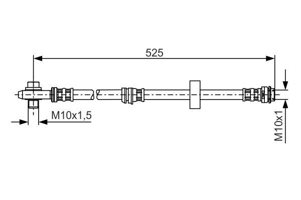 Flexible de frein | BOSCH