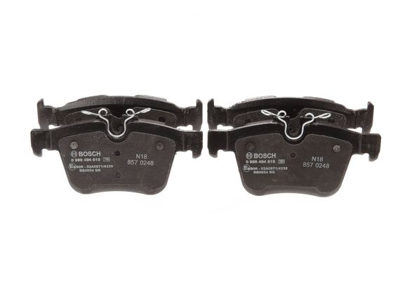 Jeu de 4 plaquettes de frein | BOSCH