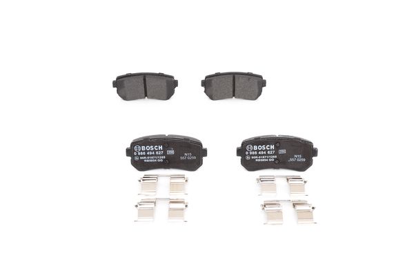 Jeu de 4 plaquettes de frein | BOSCH