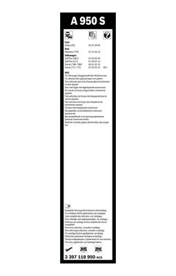 Balai d'essuie-glace Aerotwin | BOSCH