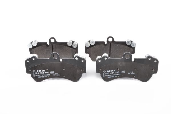 Jeu de 4 plaquettes de frein | BOSCH