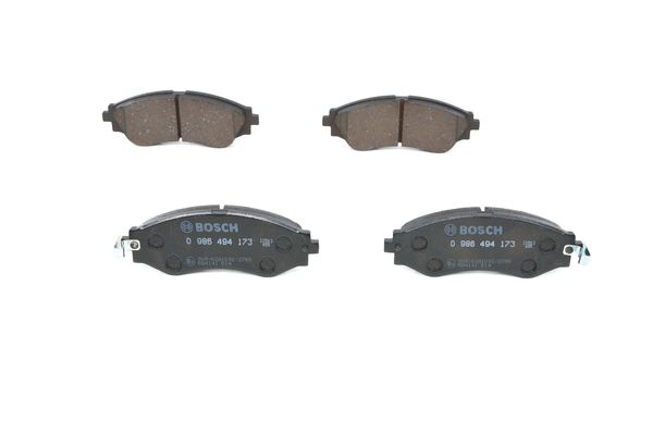 Jeu de 4 plaquettes de frein | BOSCH