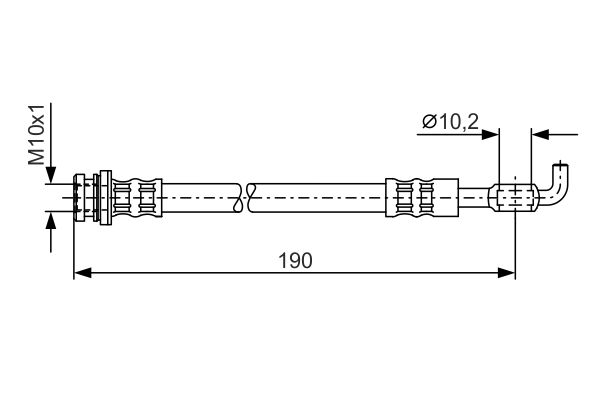 Flexible de frein | BOSCH