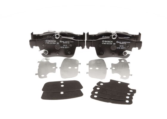 Jeu de 4 plaquettes de frein | BOSCH