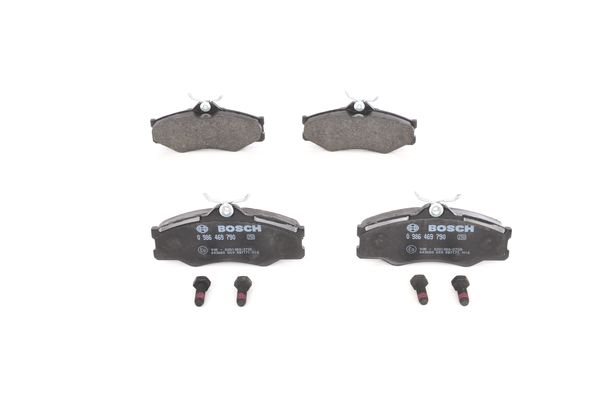 Jeu de 4 plaquettes de frein | BOSCH
