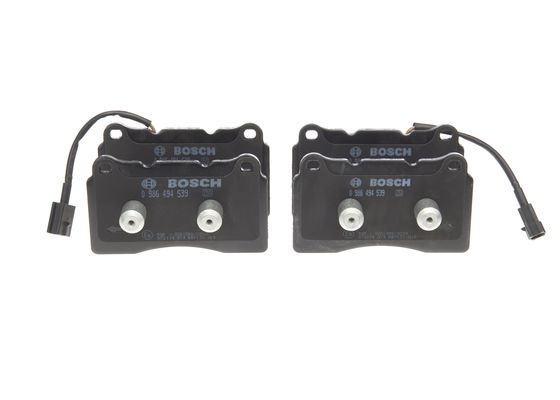 Jeu de 4 plaquettes de frein | BOSCH