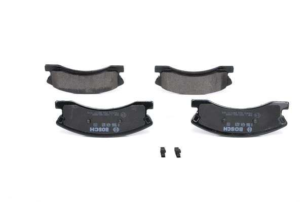 Jeu de 4 plaquettes de frein | BOSCH