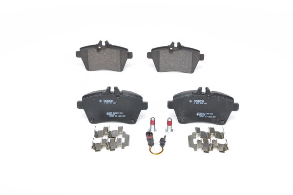 Jeu de 4 plaquettes de frein | BOSCH