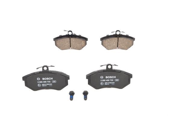 Jeu de 4 plaquettes de frein | BOSCH