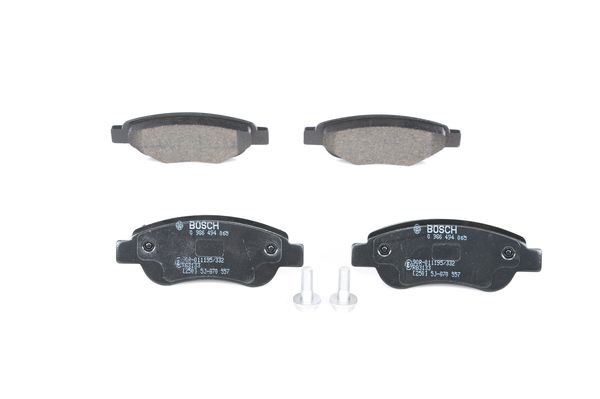 Jeu de 4 plaquettes de frein | BOSCH