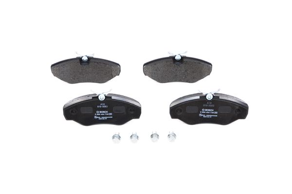 Kit de plaquettes de frein, frein à disque | BOSCH