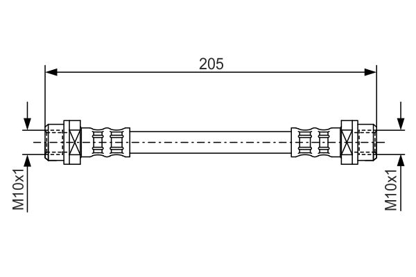 Flexible de frein | BOSCH