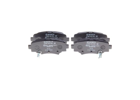 Jeu de 4 plaquettes de frein | BOSCH