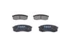 Image du produit pour Jeu de 4 plaquettes de frein