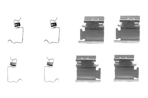 Image du produit pour Kit d'accessoires, plaquette de frein à disque