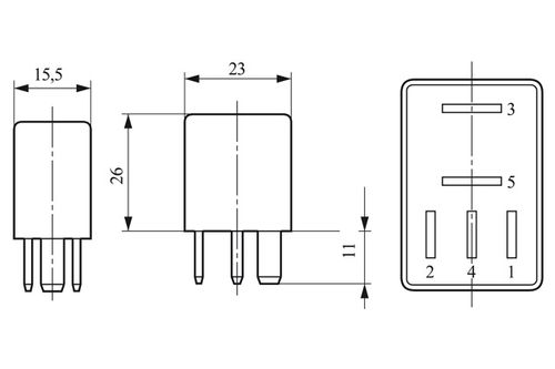 Image du produit pour Relais, projecteur antibrouillard
