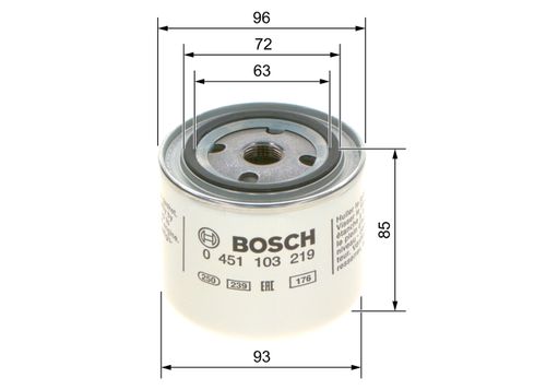 Image du produit pour Filtre à huile