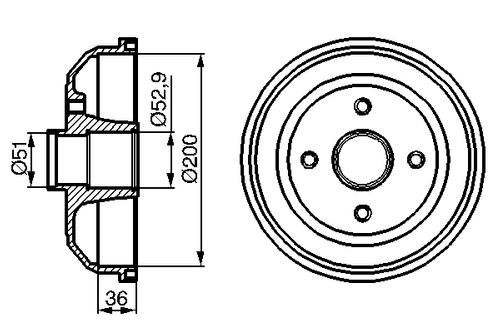 Image du produit pour Tambour de frein