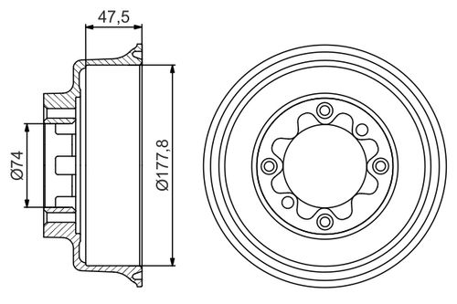 Image du produit pour Tambour de frein