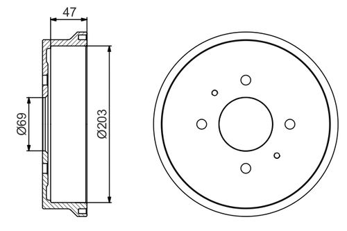 Image du produit pour Tambour de frein