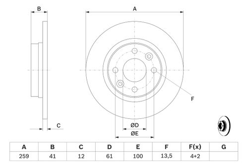 Image du produit pour Disque de frein