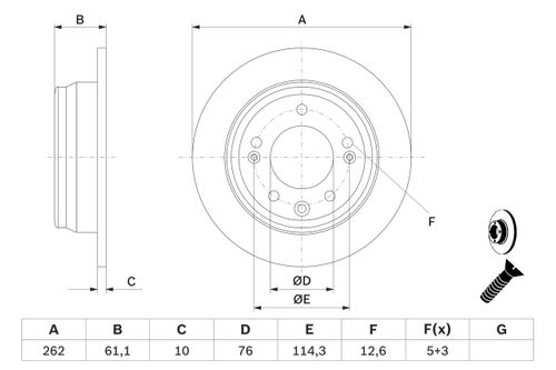 Image du produit pour Disque de frein