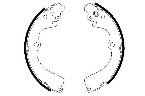 Image du produit pour Jeu de mâchoires de frein