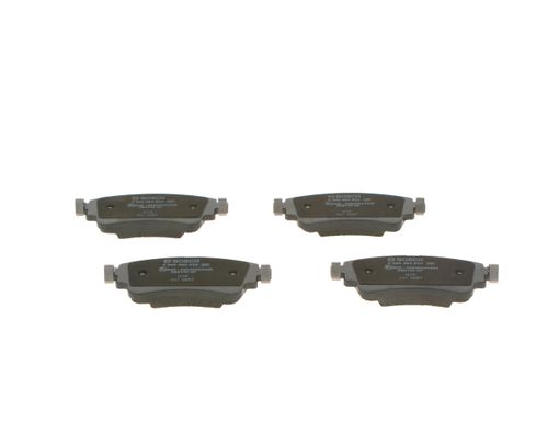 Image du produit pour Jeu de 4 plaquettes de frein