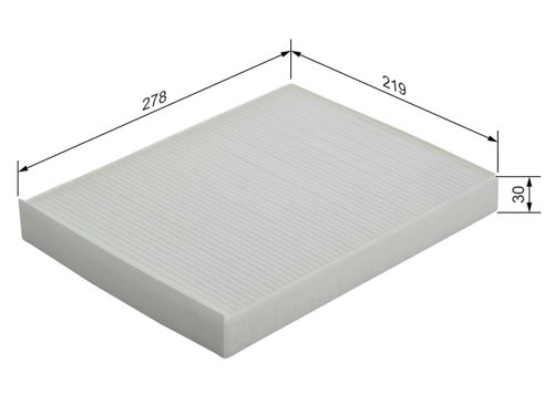 Image du produit pour Filtre, air de l'habitacle