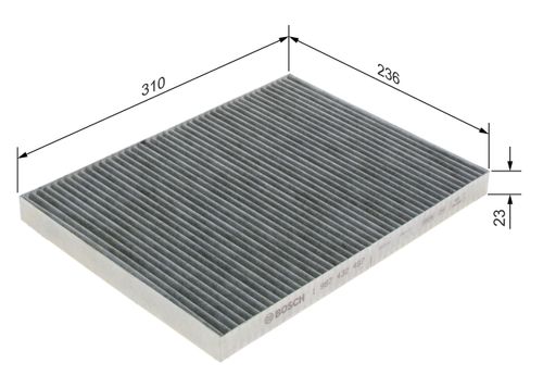 Image du produit pour Filtre, air de l'habitacle